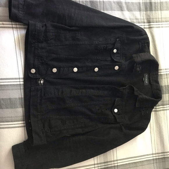 pacsun pink denim jacket